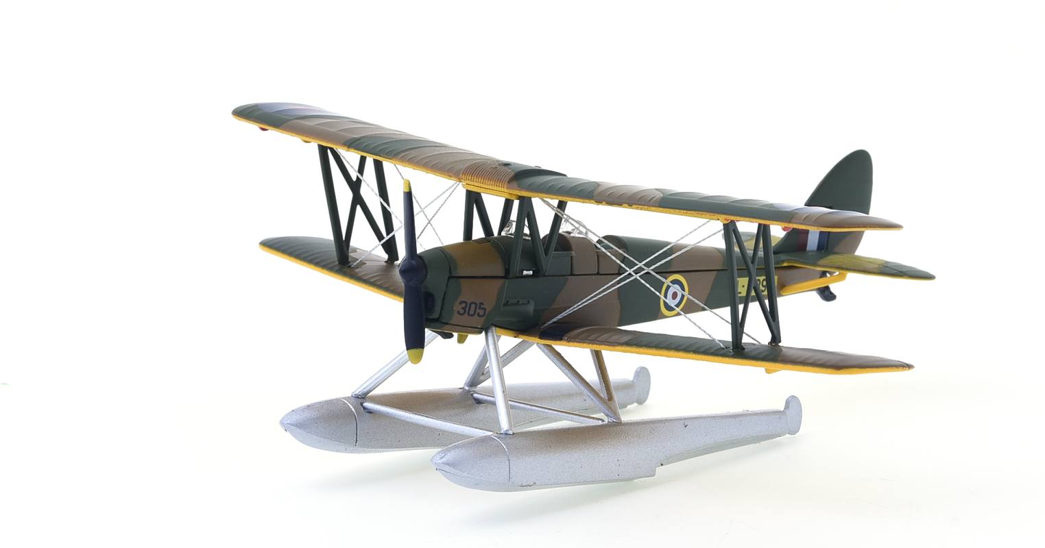 Oxford Diecast 1:72 Tiger Moth Floatplane RNFAA T7187 