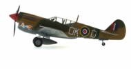 port side view of the Curtiss Kittyhawk Mk.IV (P-40N) 1/72 scale diecast model, s/n FX-835, named "No Orchids", 450 Sqn, RAAF, Vasto, Italy, early 1944 - Hobby Master HA5508