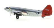 Port side view of the Curtiss C-46D Commando  1/200 scale diecast model, s/n 44-78019, 3499th Mobil Training Wing, Chanute AFB, circa 1954 - AeroClassics AC219753