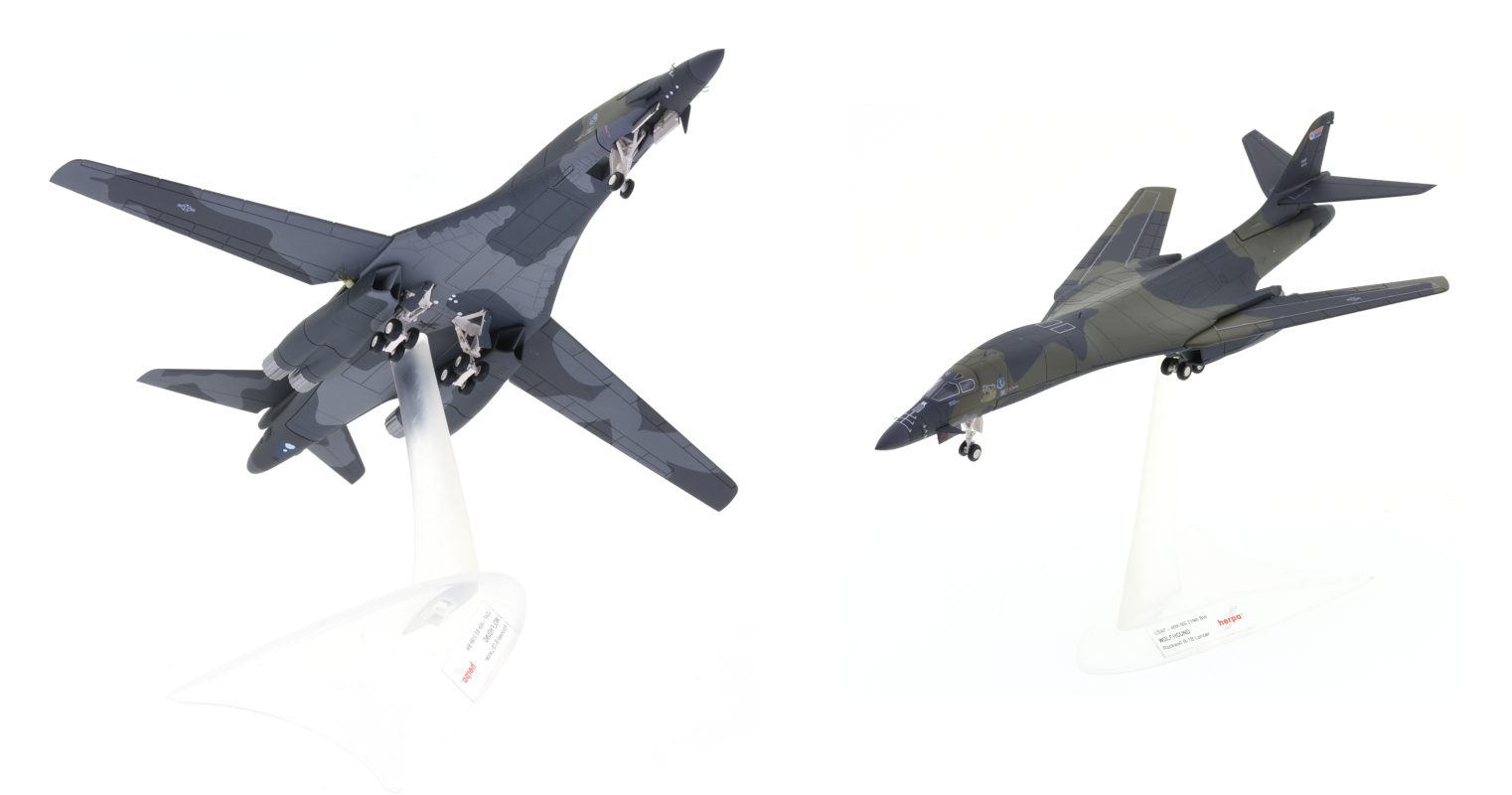 DIE CAST METAL TOY TAILWINDS BRAND USA B-1B LANCER BOMBER PLANE Details about    