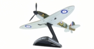 Underside view of the Supermarine Spitfire Mk. IIa 1/93 scale diecast model, Wg Cdr Douglas Bader, Duxford Wing, RAF Battle of Britain, 1940 - Postage Stamp Collection PS53353