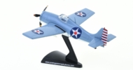 Rear view of the Grumman F4F Wildcat 1/87 scale diecast model, US Navy, circa 1942 - Postage Stamp Collection PS53512