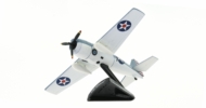 Underside view of the Grumman F4F Wildcat 1/87 scale diecast model, US Navy, circa 1942 - Postage Stamp Collection PS53512