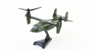 Front port view of the Bell Boeing MV-22B Osprey 1/150 scale diecast model of "Marine One" assigned to Marine Helicopter Squadron One (HMX-1) "The Nighthawks", USMC - Postage Stamp Collection PS53782
