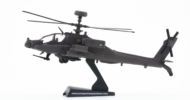 Port side view of the Boeing AH-64D Apache Longbow 1/100 scale diecast model,  US Army - Postage Stamp Collection PS5600