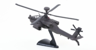 Rear viewvof the Boeing AH-64D Apache Longbow 1/100 scale diecast model,  US Army - Postage Stamp Collection PS5600