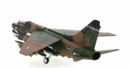 Rear view of the  LTV A-7D Corsair II 1/72 scale diecast model of tail code EL/218, 75th TFS, 23rd TFW, USAF, England AFB, Lousiana, USA, circa the 1970s - Century Wings CW001632