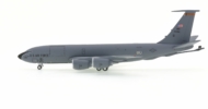 Port side view of the 1/400 scale diecast model Boeing KC-135R Stratotanker serial number 60-0366, 141st Air Refuelling Squadron, 108th Wing, New Jersy Air National Guard - Gemini Jets GMUSA069