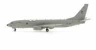 Port side view of the Boeing Poseidon MRA1, (P-8A) 1/400 scale diecast model named "Pride of Moray" of No. 120 Sqn, RAF, RAF Kinloss, Scotland, 2020 - Gemini Jets GMRAF100
