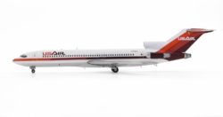 Port side view of the  1/200 scale Boeing B727-200 diecast model, registration N762AL in the livery of USAir, circa the 1980s - JC Wings JC2USA389