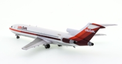 Rear view of the  1/200 scale Boeing B727-200 diecast model, registration N762AL in the livery of USAir, circa the 1980s - JC Wings JC2USA389
