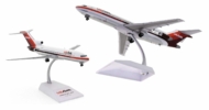 Image showing model on display stand  1/200 scale Boeing B727-200 diecast model, registration N762AL in the livery of USAir, circa the 1980s - JC Wings JC2USA389