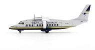 Port side view of the Short 360-100 1/200 scale diecast model, registration VH-MVX in Southern Australia Airline's livery - JC2QLK538 (XX2538)