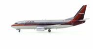Port side view of the Boeing 737-300 1/200 scale diecast model registration N523AU in USAir's livery - Gemini Jets (Gemini200) G2USA429