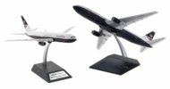 Image showing model on display stand, Boeing 767-300ER  1/200 scale diecast model registration G-BNWV in British Airway's livery, circa the late 1990s - ARDBA11 