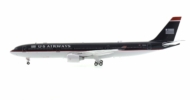 Port side view of Inflight200 IF333US0719 - 1/200 scale diecast model of the Airbus A330-300, registration N678US in US Airway's livery.