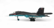Port side view of Hobby Master HA6302A - 1/72 scale diecast model of the Sukhoi Su-34 s/n RF-95002, Bort # "Red 21", VVS, Syria, 2015