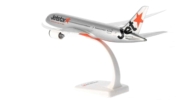 Rear view of HE609883 - 1/200 scale plastic diecast model Boeing B787-8, registration VH-VKA in Jetstar Airway's livery