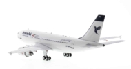 Rear view of Inflight B-310-IR-0820 -  Airbus A310-300 1/200 scale diecast model, registration EP-IBK in Iran Air livery.