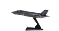Port side view of the Lockheed Martin F-35A Lightning II 1/144 scale diecast model  of serial number 08-0747, 58th FS, 33rd FW, USAF assigned to the F-35 Integrated Training Center – Eglin Air Force Base in Florida, USA - Postage Stamp Collection PS5602