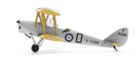 Port side view of the 1/72 scale diecast model of the de Havilland DH 82A Tiger Moth serial number K4288/D of the No. 18 Elementary and Reserve Flying Training School England, 1937 - AV7221007