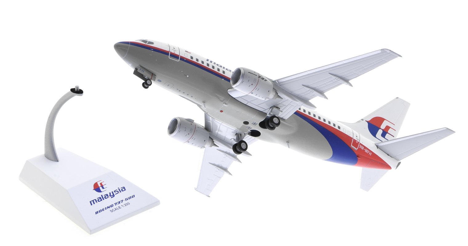 B737-500 Malaysia Airlines 9M-MFH 1/200 Diecast - XX20254